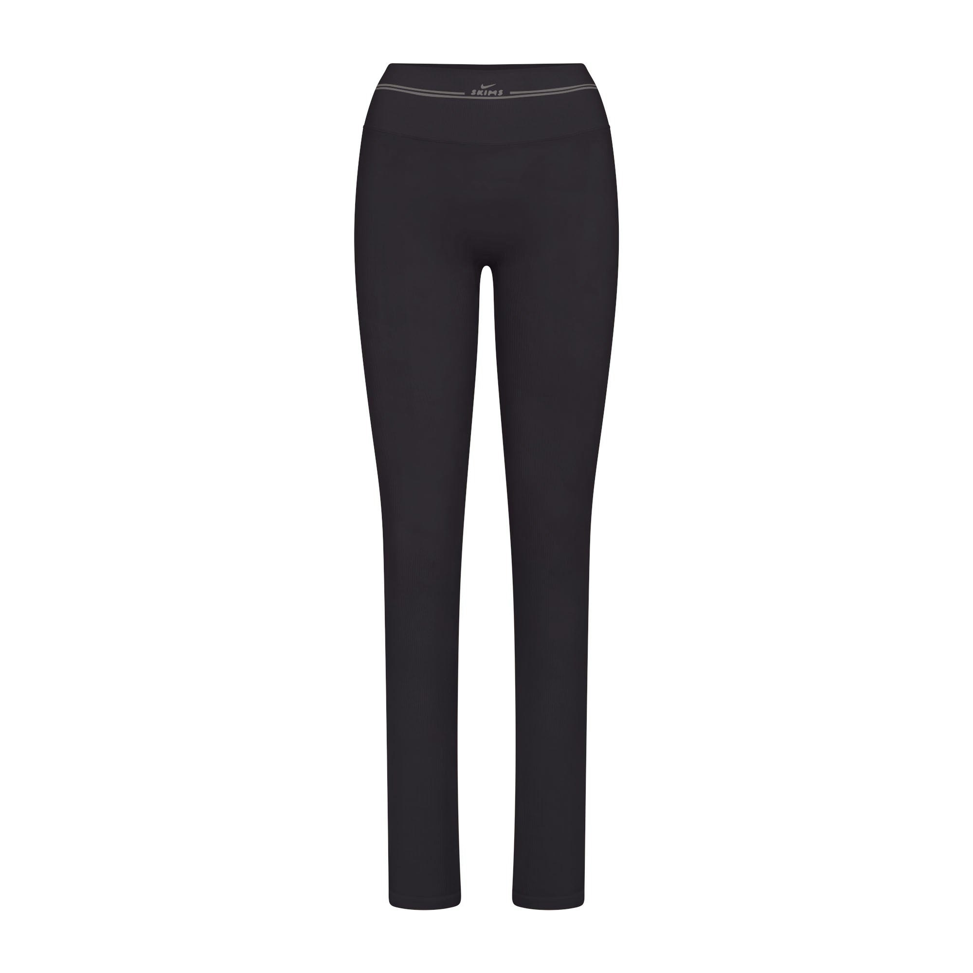 NikeSKIMS RIBBED SEAMLESS 34" STRAIGHT LEGGING - OBSIDIAN - image 7