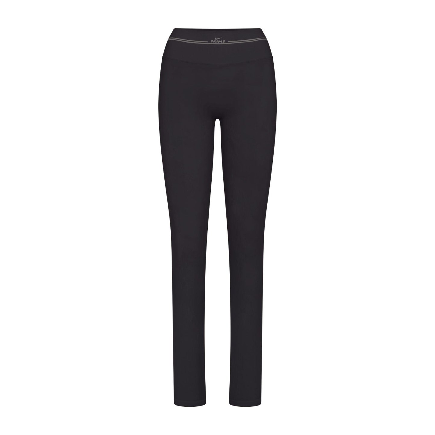 NikeSKIMS RIBBED SEAMLESS 34" STRAIGHT LEGGING - OBSIDIAN - image 7