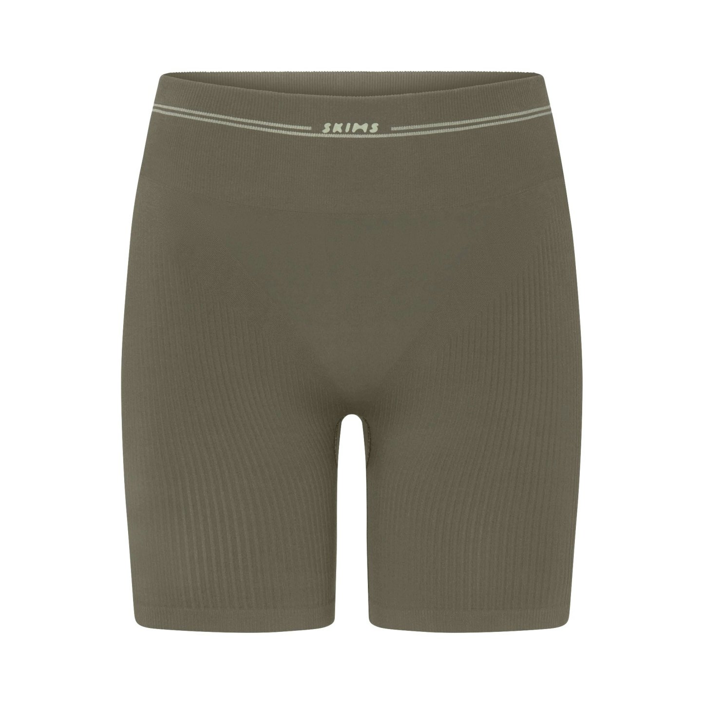 NikeSKIMS RIBBED SEAMLESS 5" BIKER SHORT - DUSTY OAKMOSS - image 28