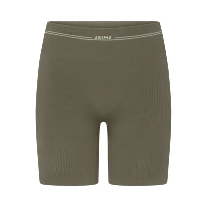 NikeSKIMS RIBBED SEAMLESS 5" BIKER SHORT - DUSTY OAKMOSS - image 28