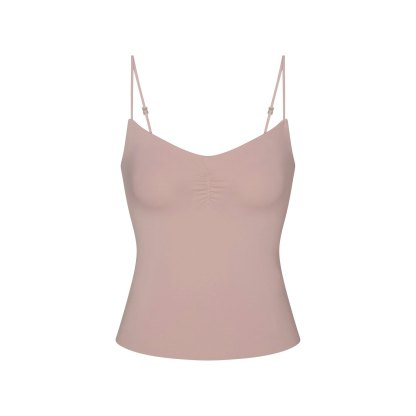 NikeSKIMS MATTE SHIRRED FRONT TANK - HIMALAYAN - image 22