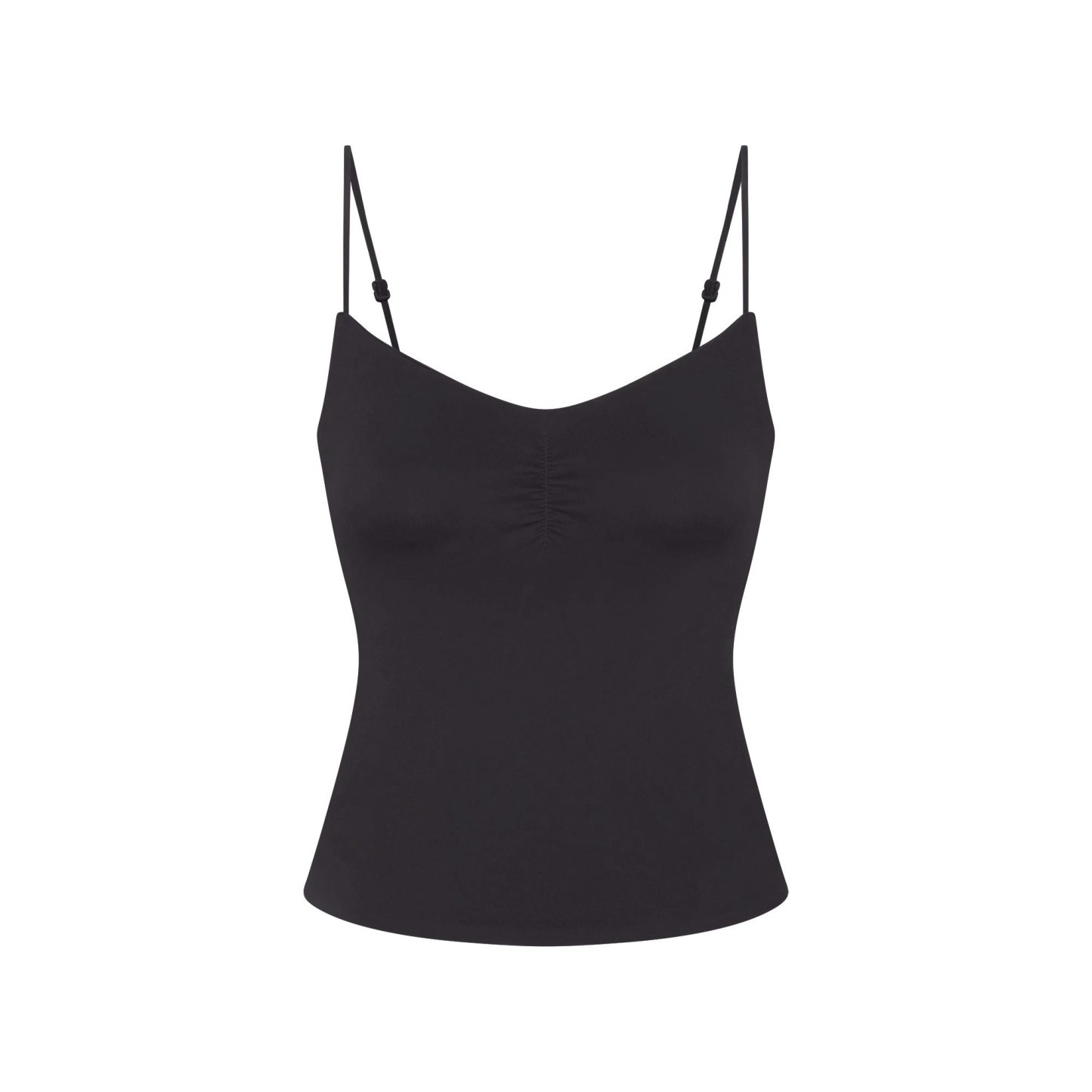 NikeSKIMS MATTE SHIRRED FRONT TANK - OBSIDIAN - image 8