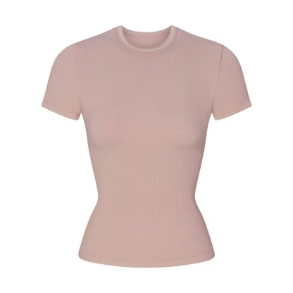 NikeSKIMS RIBBED SEAMLESS BABY TEE - HIMALAYAN - image 25