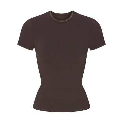 NikeSKIMS RIBBED SEAMLESS BABY TEE - PHOENIX - image 16