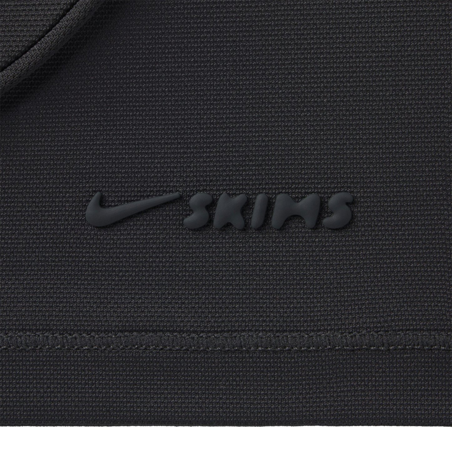 NikeSKIMS AIRY LONG SLEEVE CREW NECK TOP - OBSIDIAN - image 5