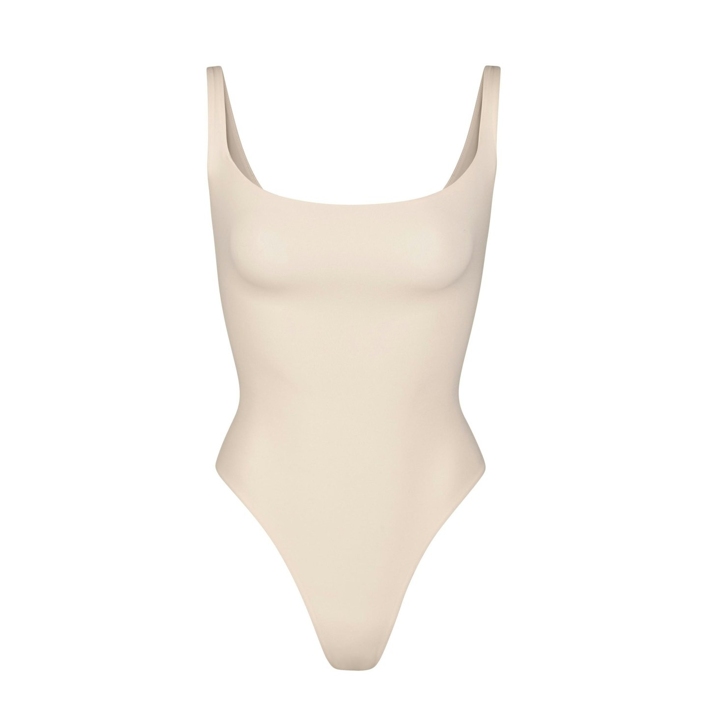 FITS EVERYBODY SQUARE NECK BODYSUIT - SAND - image 20
