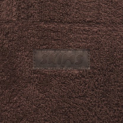 TERRY JUMBO TOTE - DARK SEPIA