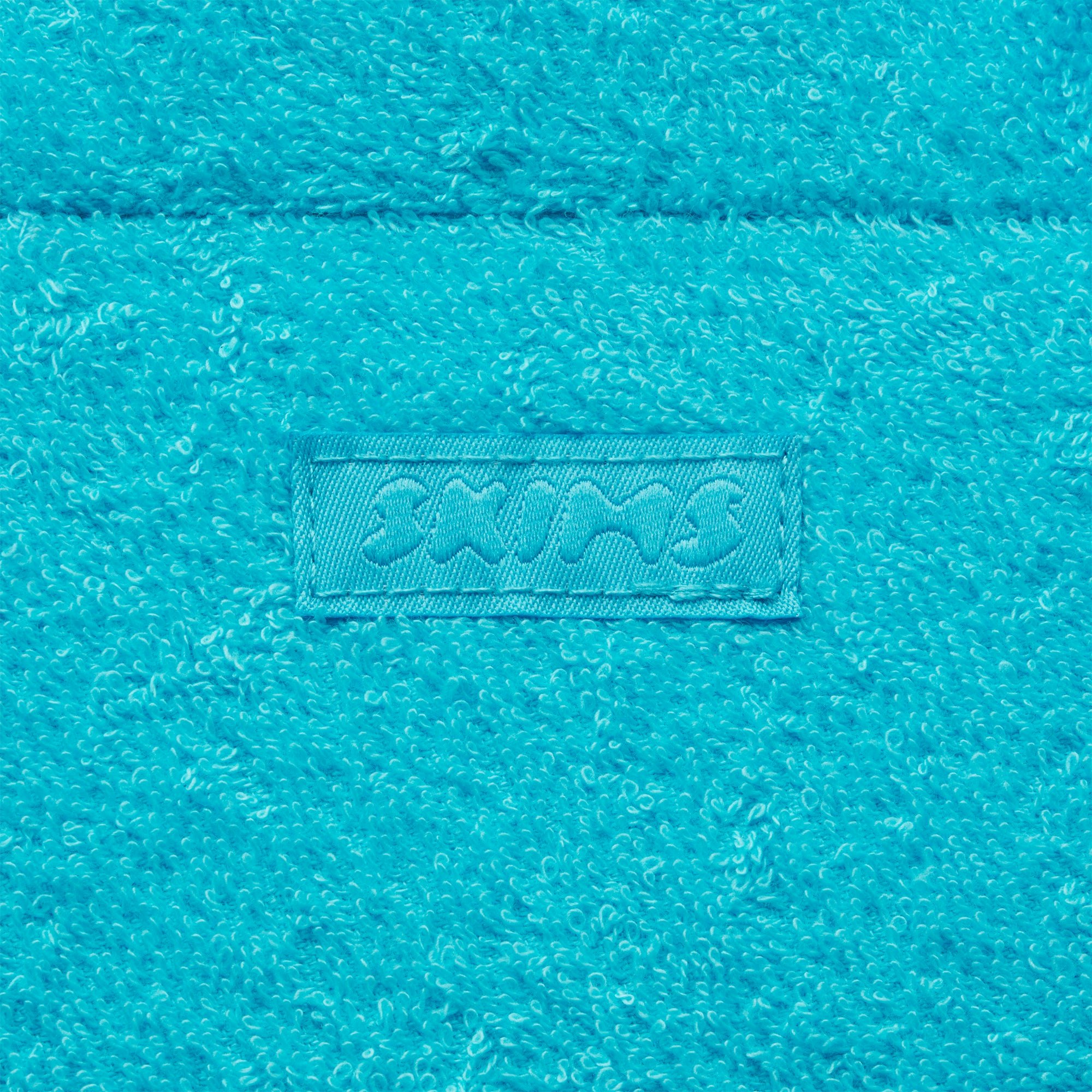 TERRY JUMBO TOTE - CYAN