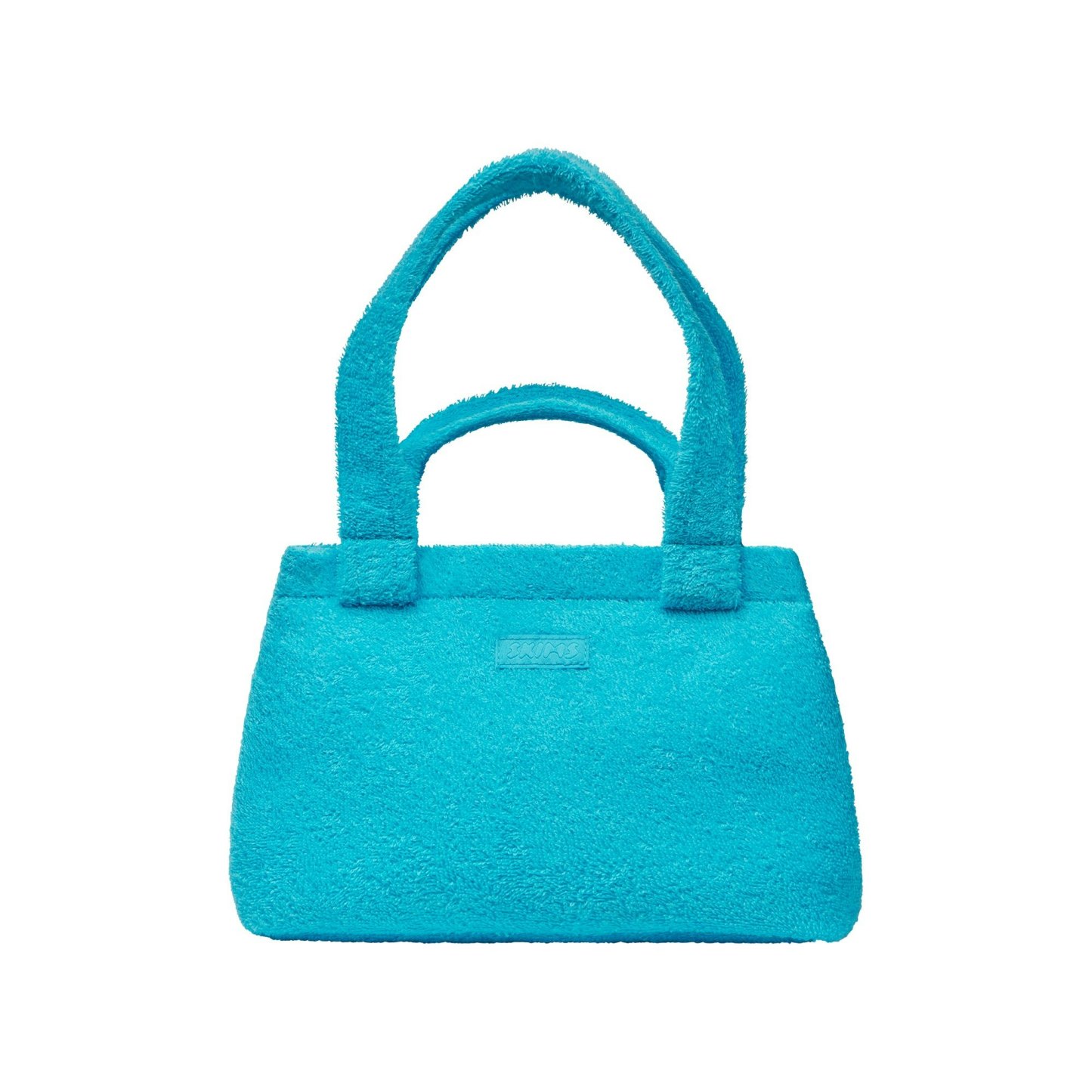 TERRY SMALL TOTE - CYAN
