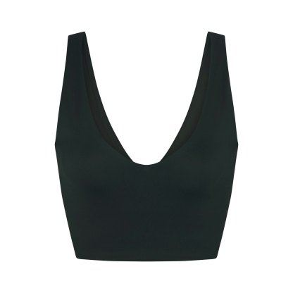 NikeSKIMS MATTE V-NECK BRA TOP - DARK TEAL - image 27