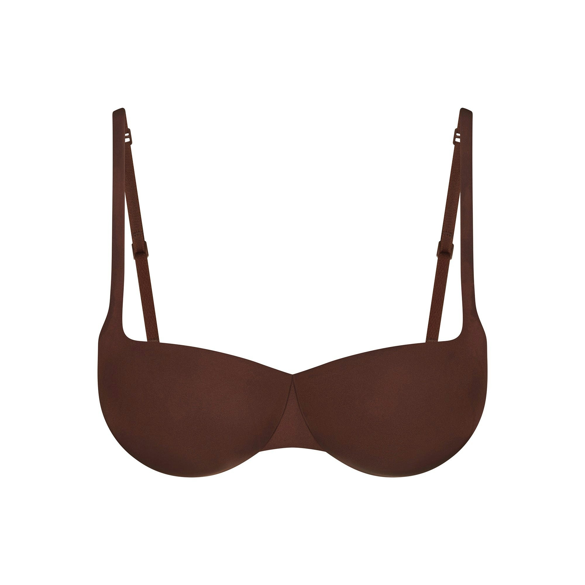 SKIMS ULTIMATE BALCONETTE PUSH-UP BRA - COCOA - image 35