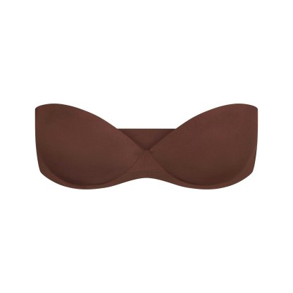 SKIMS ULTIMATE STRAPLESS PUSH-UP BRA - COCOA - image 31