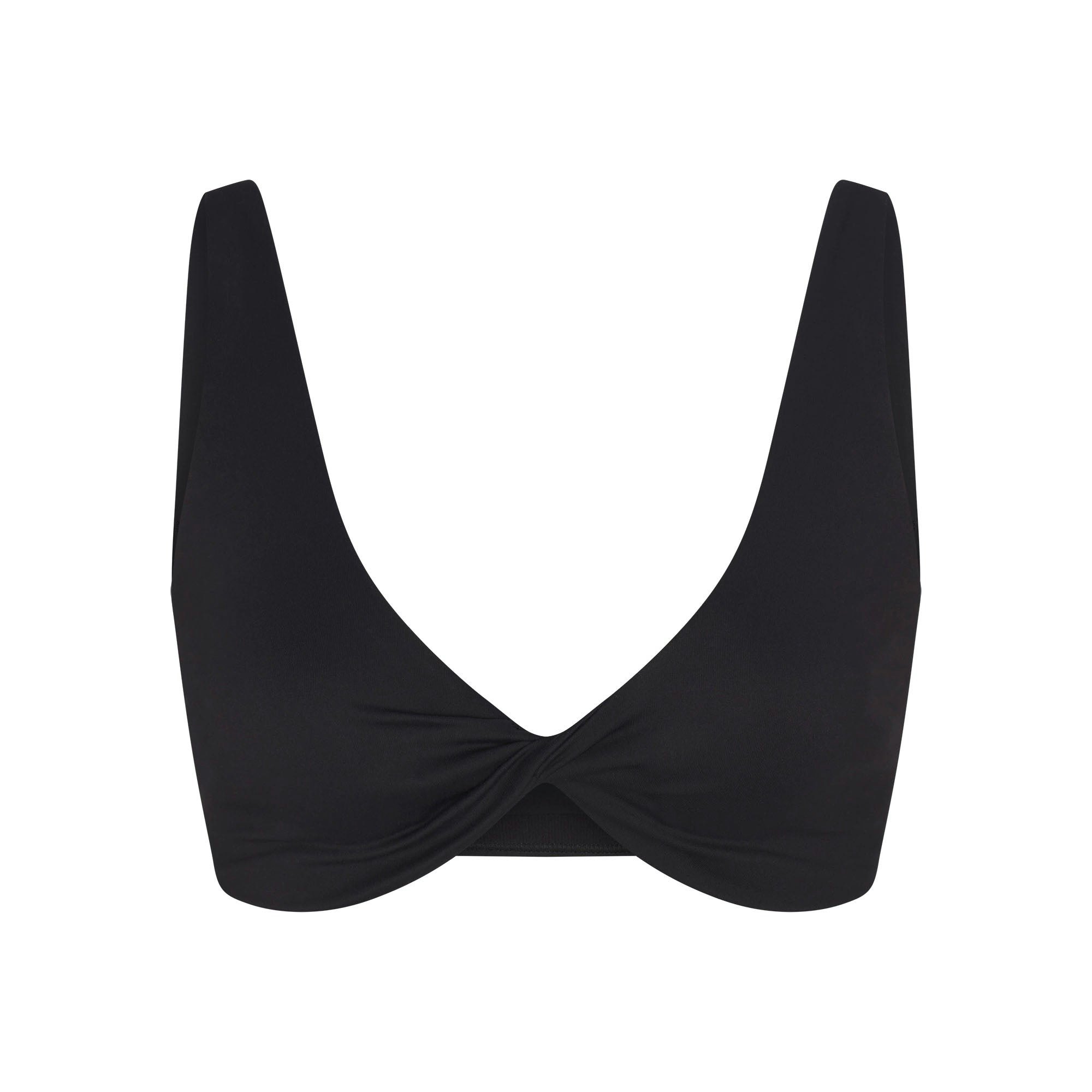 NikeSKIMS MATTE TWIST-FRONT BRA - OBSIDIAN - image 21