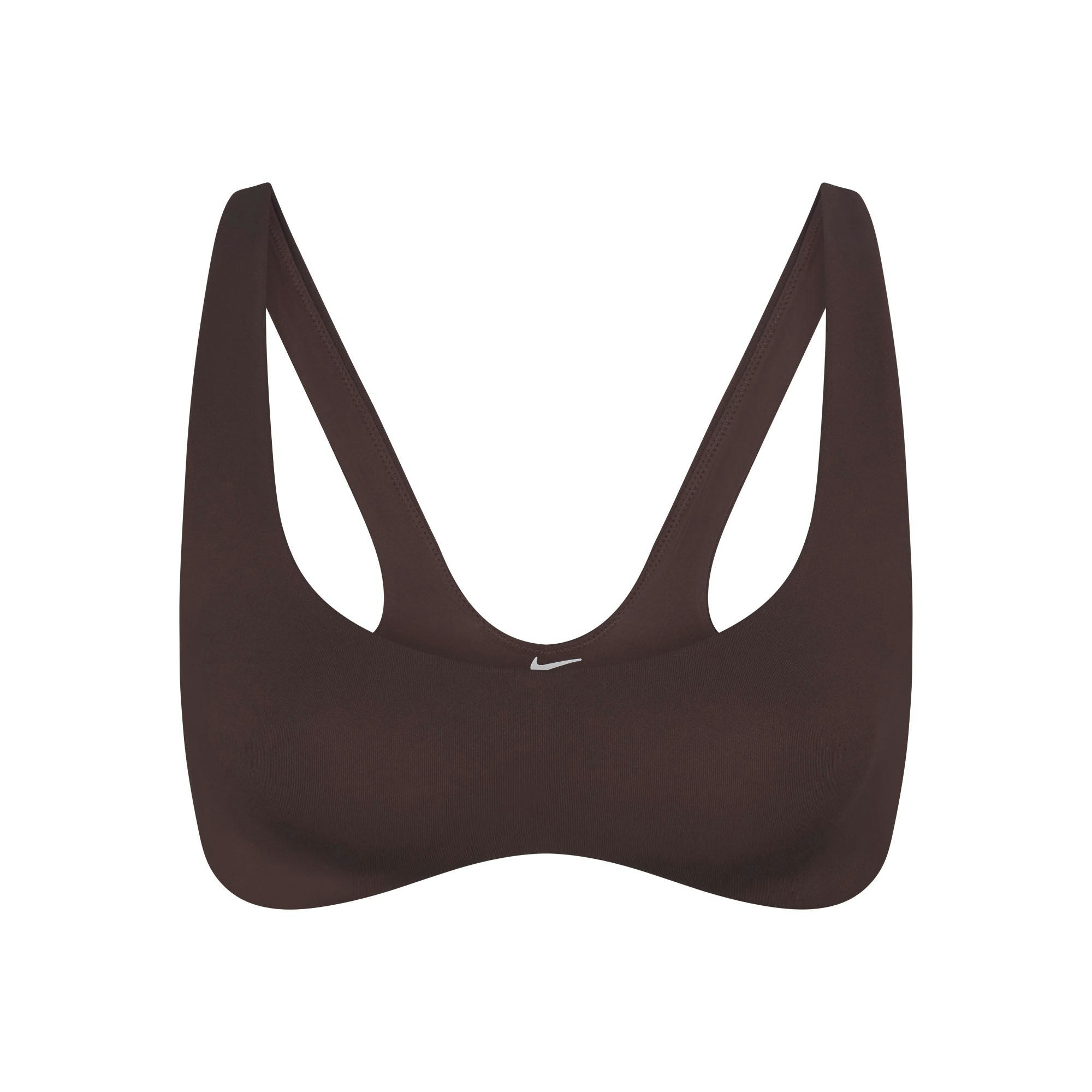 NikeSKIMS MATTE SHAPING SCOOP BRA - DARK SEPIA - image 7