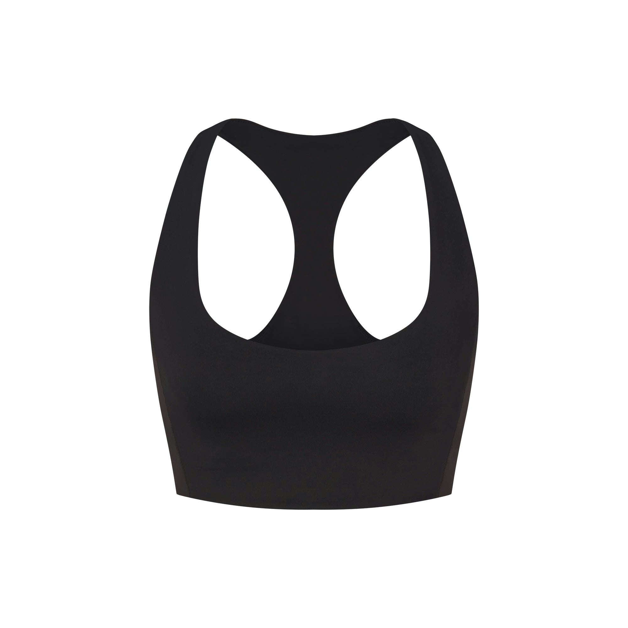 NikeSKIMS MATTE SHINE MIX RACERBACK BRA TOP - OBSIDIAN AND IGNEOUS - image 13