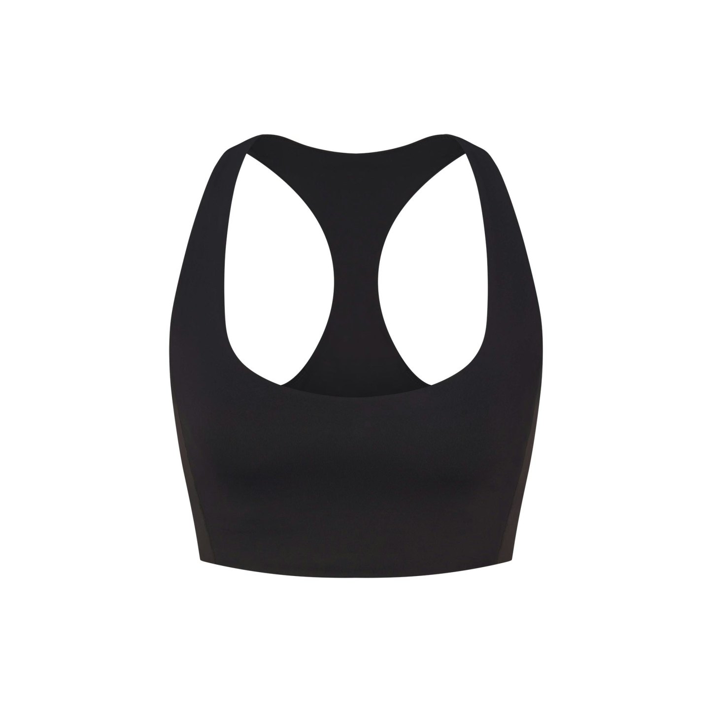 NikeSKIMS MATTE SHINE MIX RACERBACK BRA TOP - OBSIDIAN AND IGNEOUS - image 13
