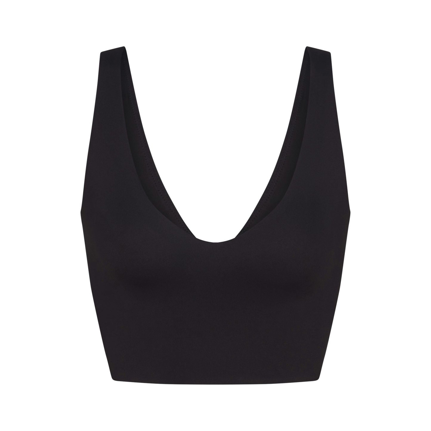 NikeSKIMS MATTE V-NECK BRA TOP - OBSIDIAN - image 44