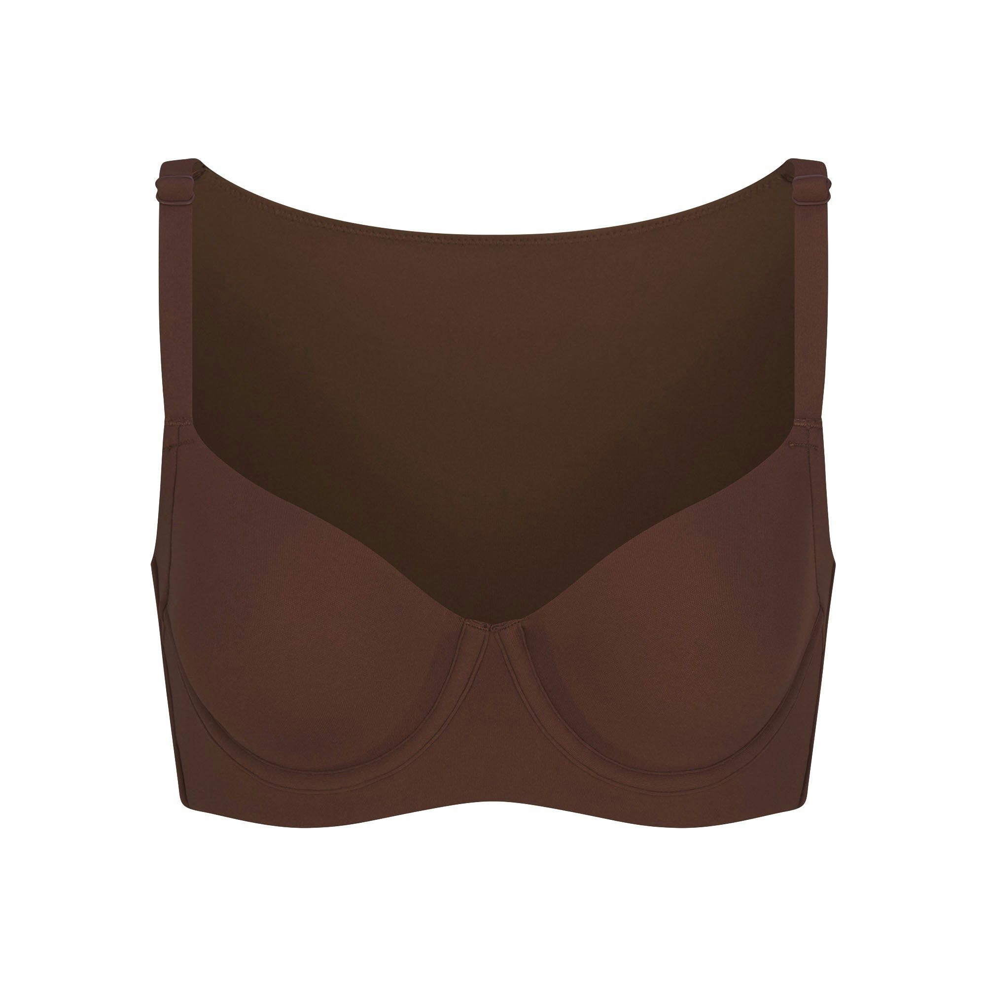 FITS EVERYBODY BACK SMOOTHING FULL COVERAGE BRA - COCOA - image 35
