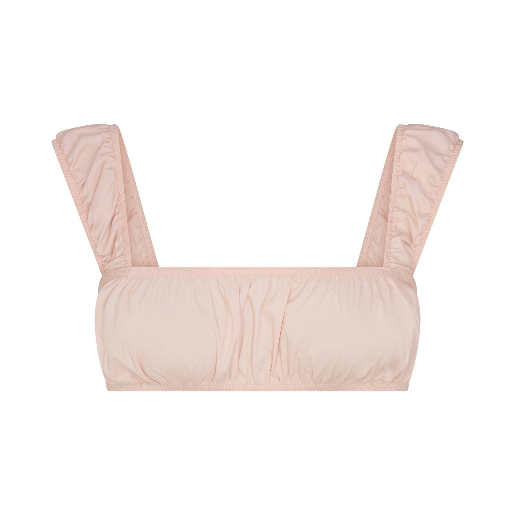 POPLIN APPAREL BRALETTE - DUSTY PINK - image 9