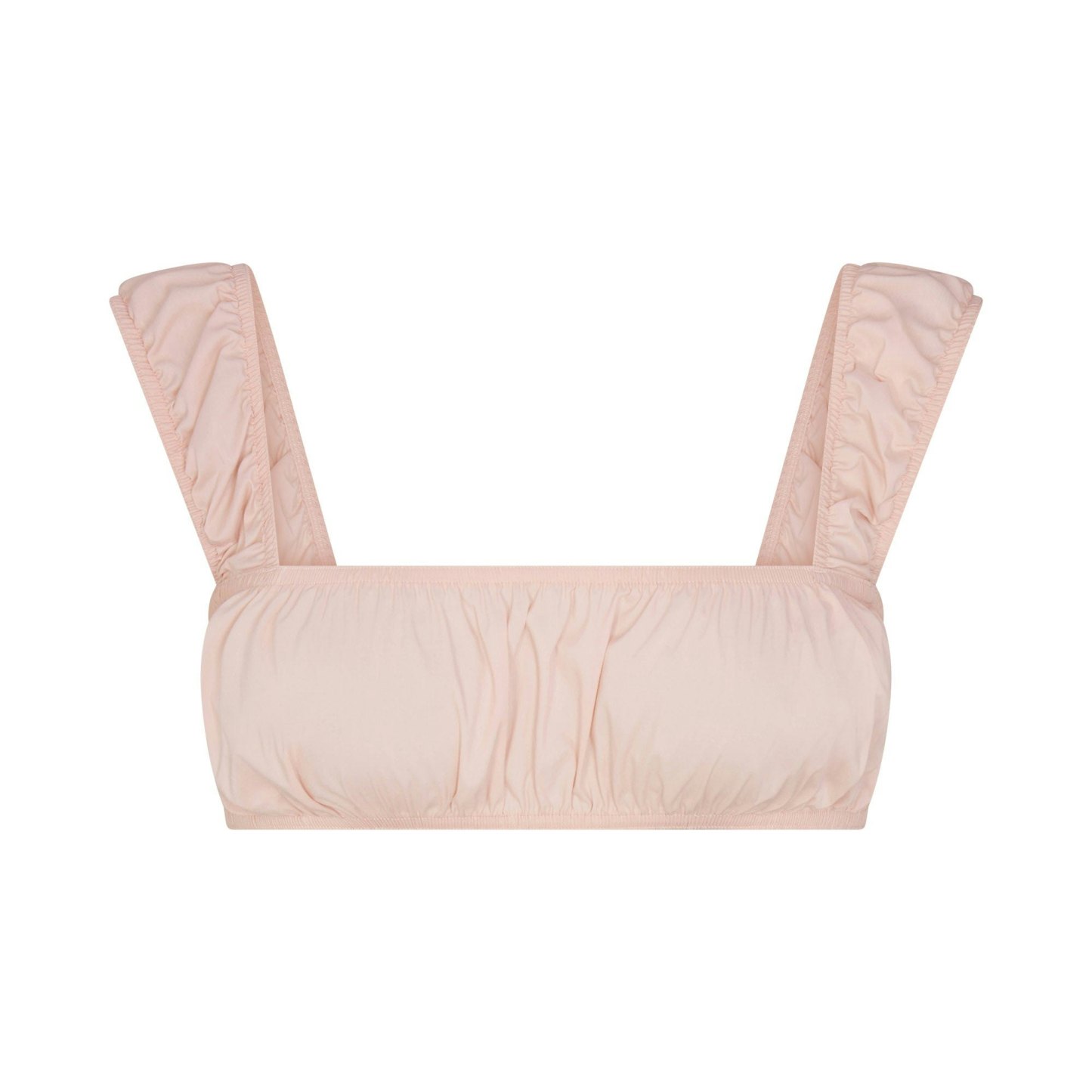 POPLIN APPAREL BRALETTE - DUSTY PINK - image 9