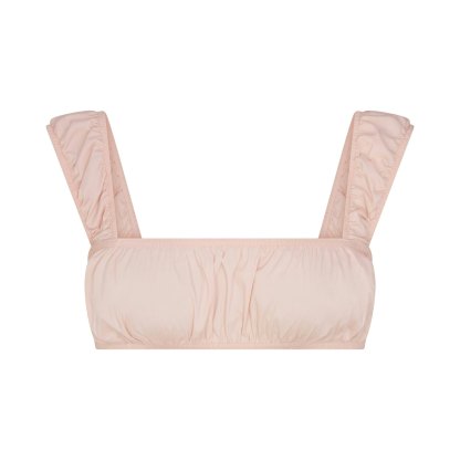 POPLIN APPAREL BRALETTE - DUSTY PINK - image 9