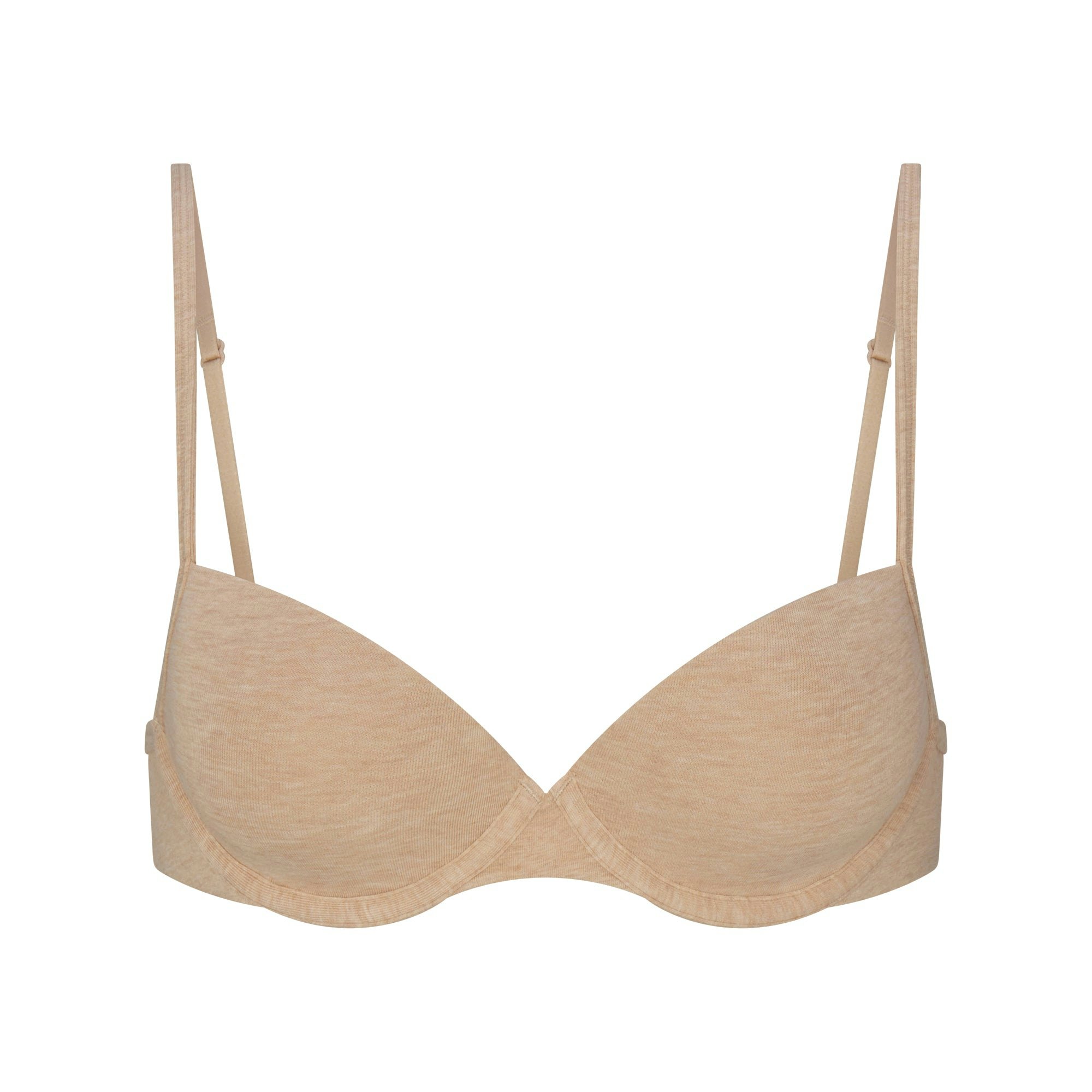 EVERYDAY COTTON T-SHIRT BRA - CLAY HEATHER - image 22