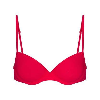 EVERYDAY COTTON T-SHIRT BRA - CARMINE - image 11