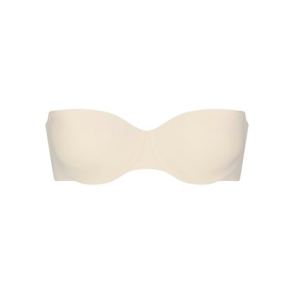 SMOOTHING INTIMATES STRAPLESS BRA - SAND - image 10