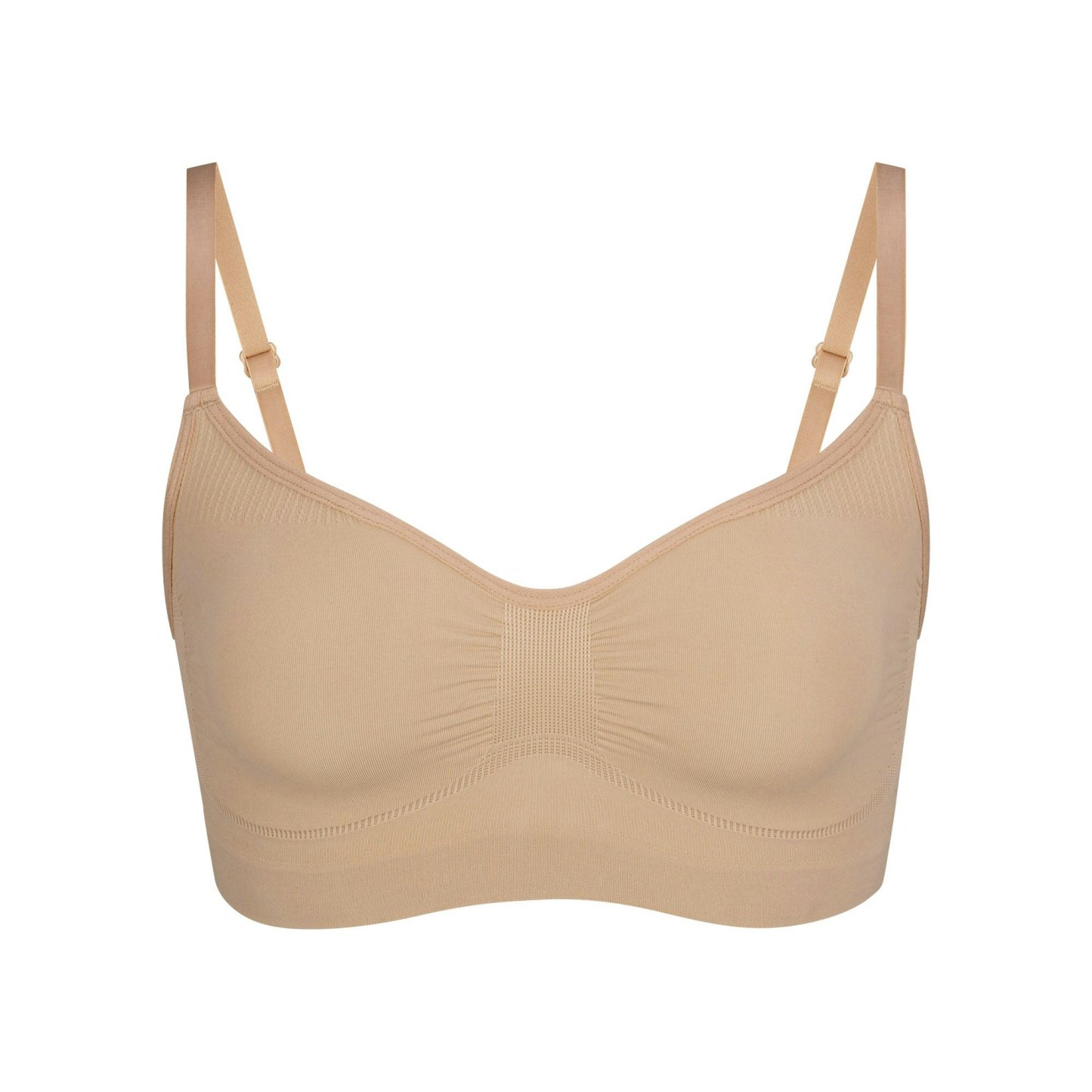 SEAMLESS SCULPT BRALETTE - CLAY