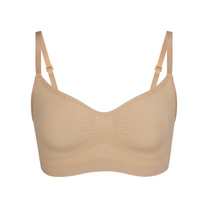 SEAMLESS SCULPT BRALETTE - CLAY