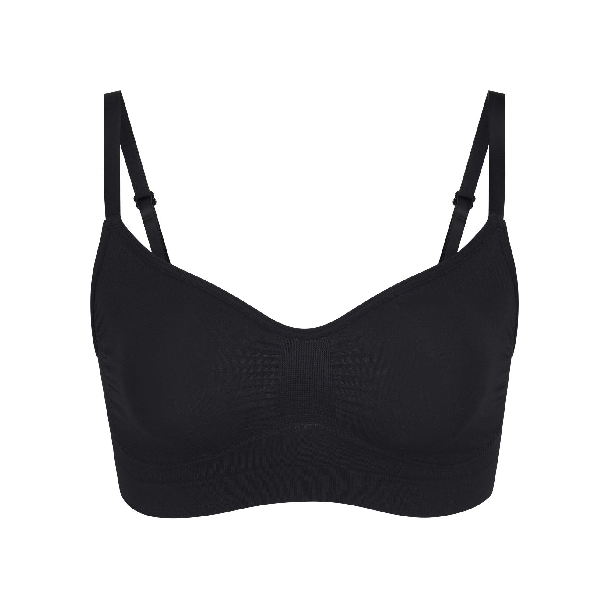 SEAMLESS SCULPT BRALETTE - ONYX