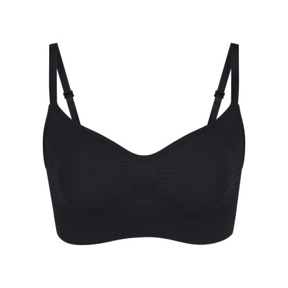 SEAMLESS SCULPT BRALETTE - ONYX