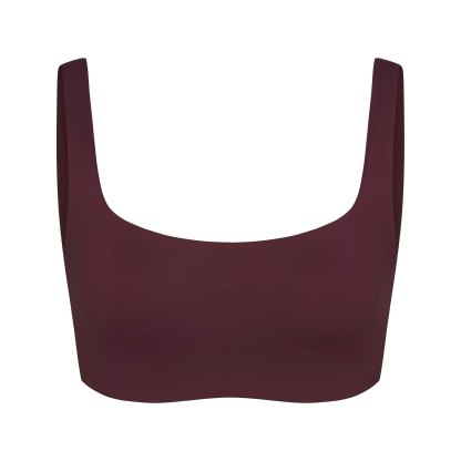 NikeSKIMS MATTE SCOOP NECK BRA - CURRANT - image 38