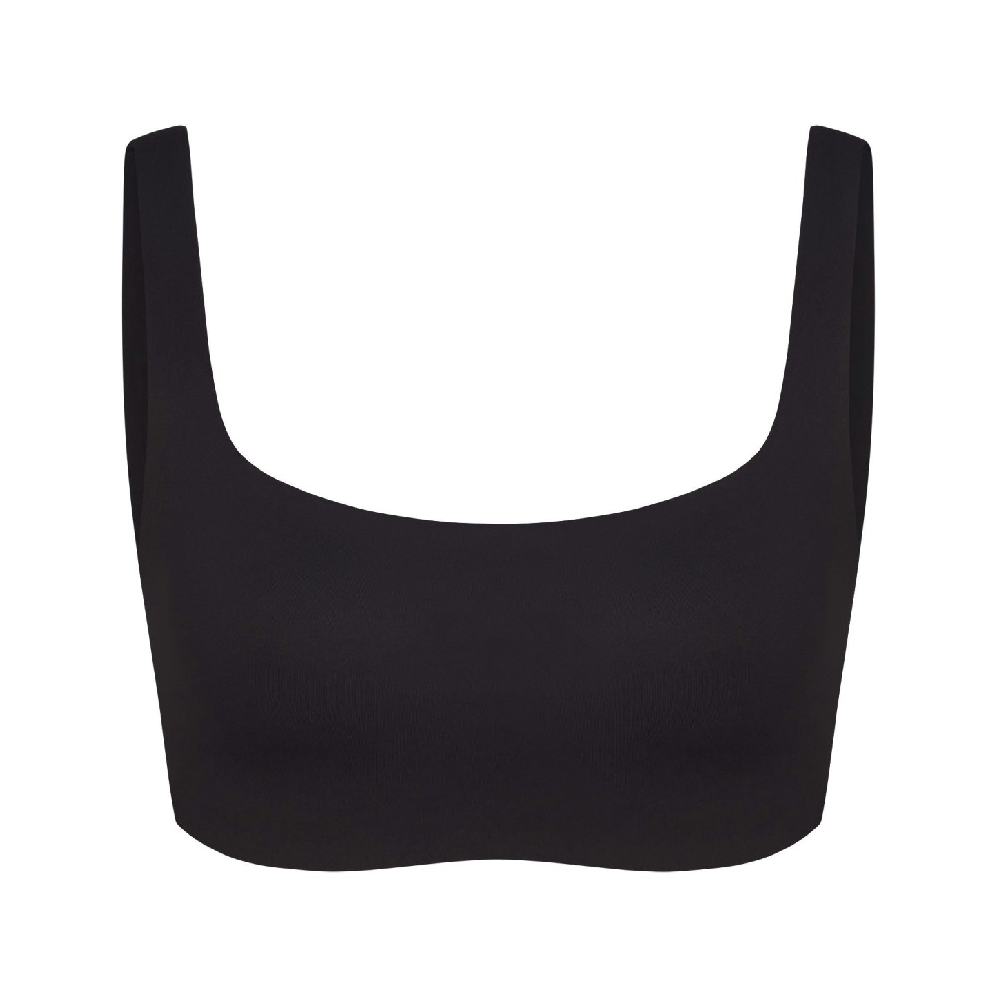 NikeSKIMS MATTE SCOOP NECK BRA - OBSIDIAN - image 11