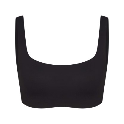 NikeSKIMS MATTE SCOOP NECK BRA - OBSIDIAN - image 11