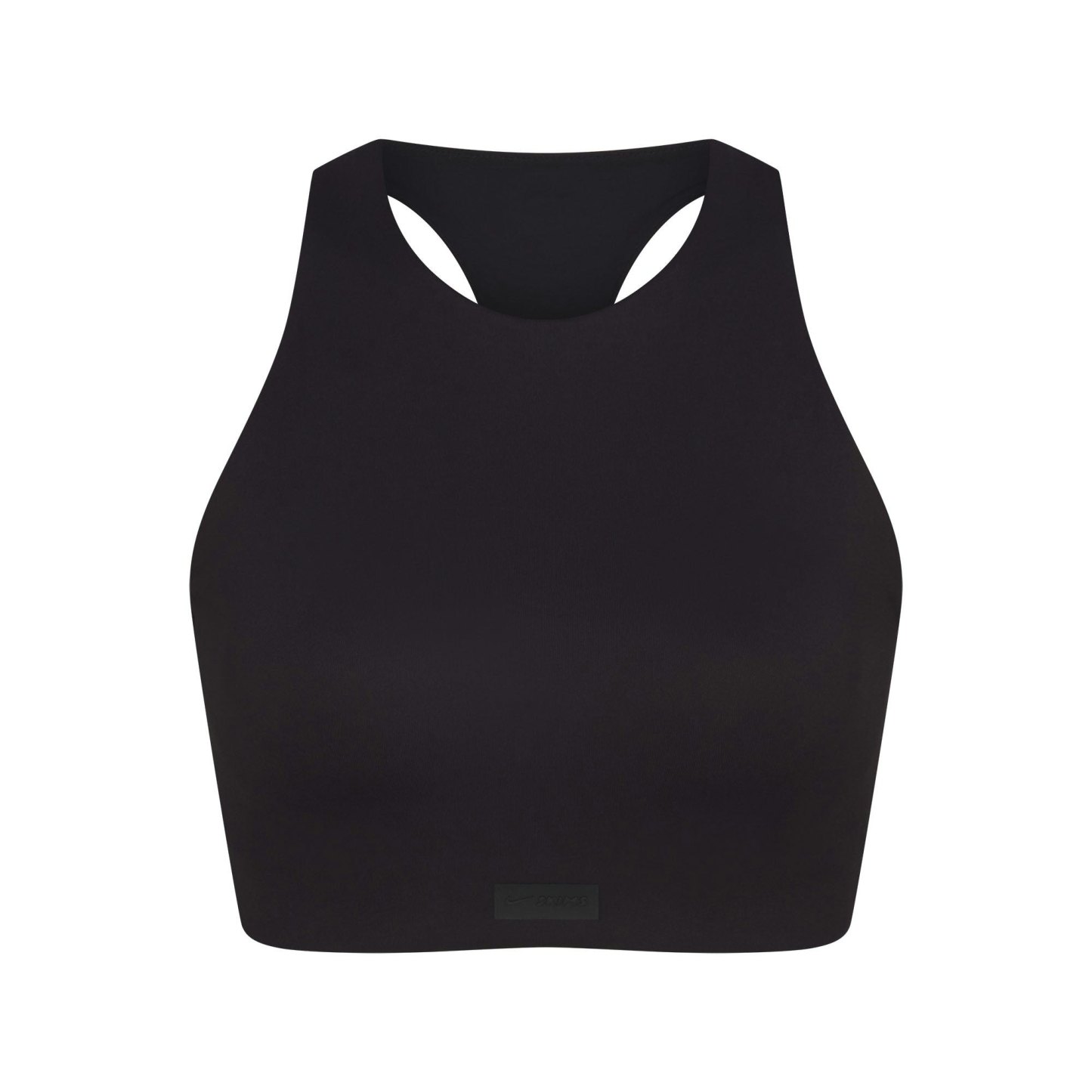NikeSKIMS MATTE HIGH NECK BRA - OBSIDIAN - image 12