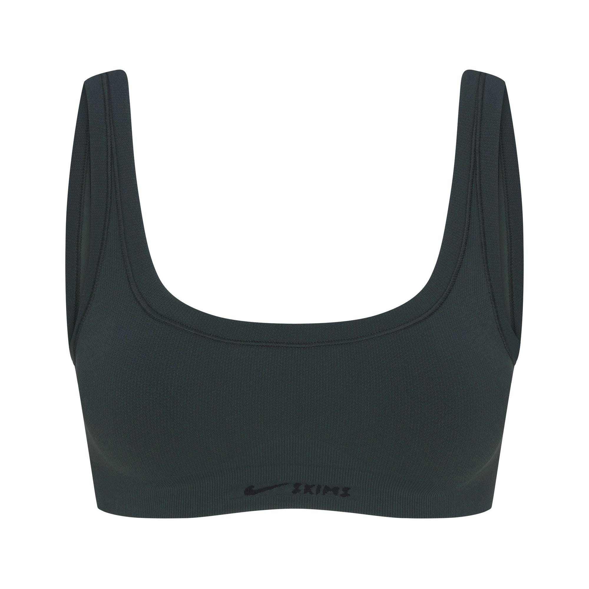 NikeSKIMS VINTAGE SEAMLESS SCOOP NECK BRA - DARK TEAL - image 22