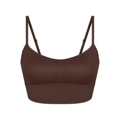 NikeSKIMS MATTE CAMI BRA TOP - DARK SEPIA - image 20