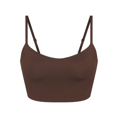 NikeSKIMS MATTE CAMI BRA TOP - DARK SEPIA - image 19