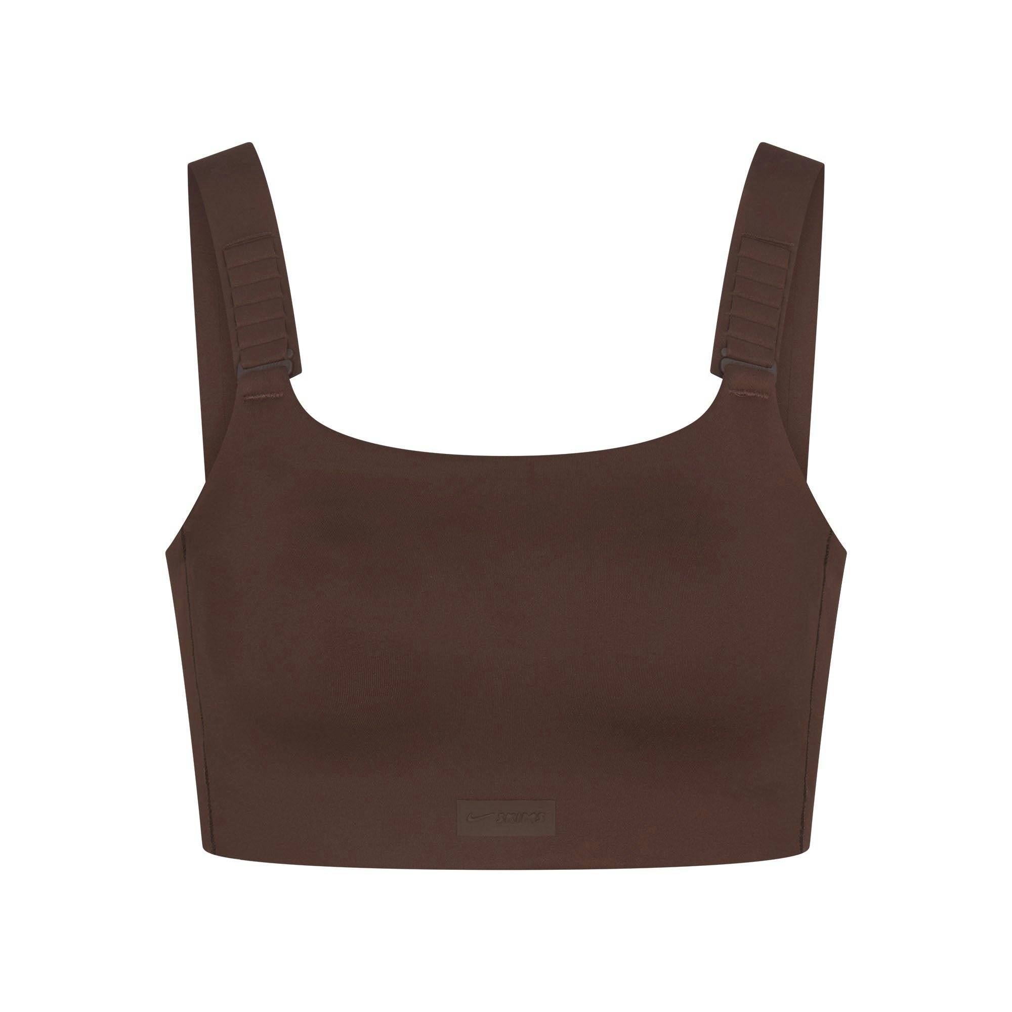 NikeSKIMS MATTE WIDE STRAP BRA - DARK SEPIA - image 19