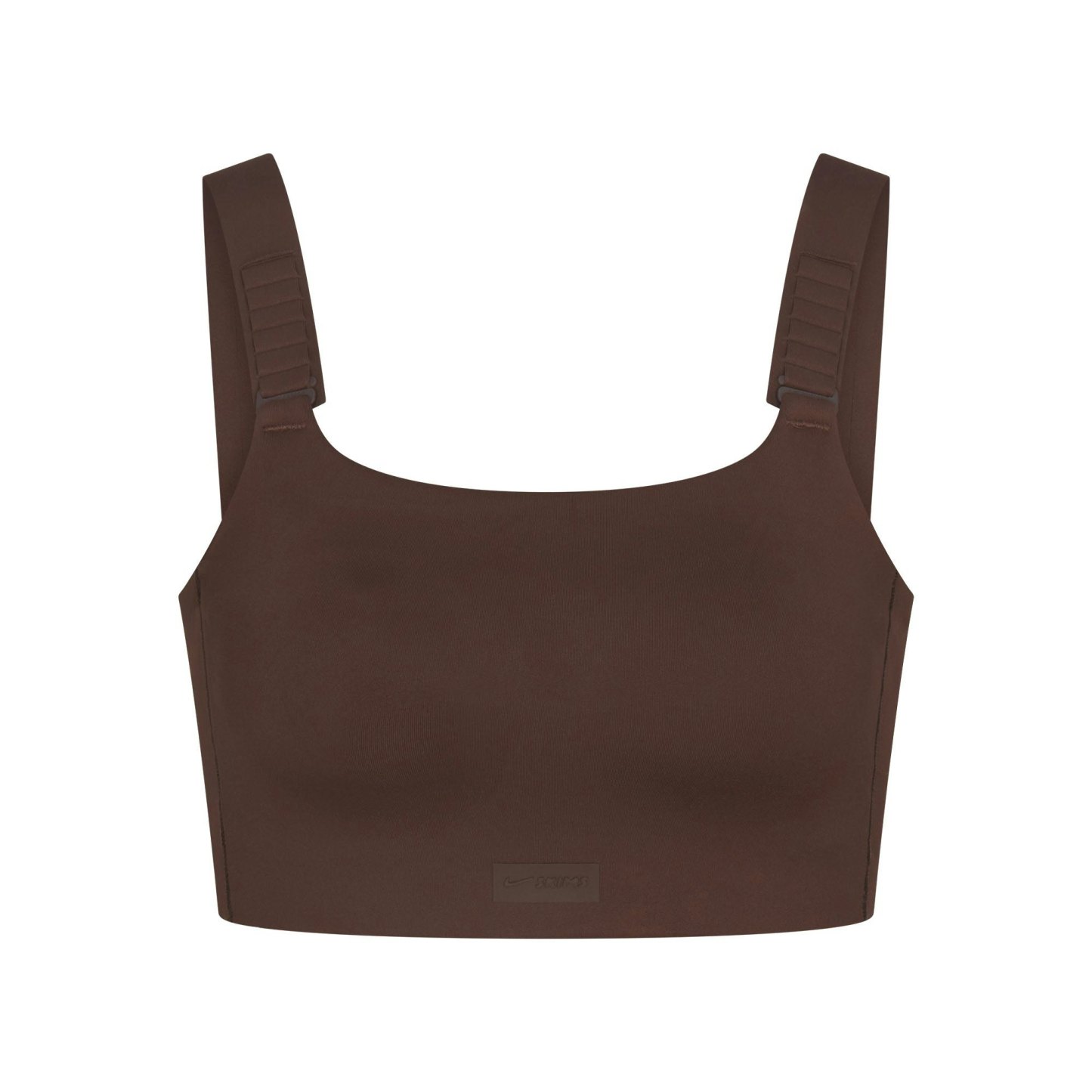 NikeSKIMS MATTE WIDE STRAP BRA - DARK SEPIA - image 19