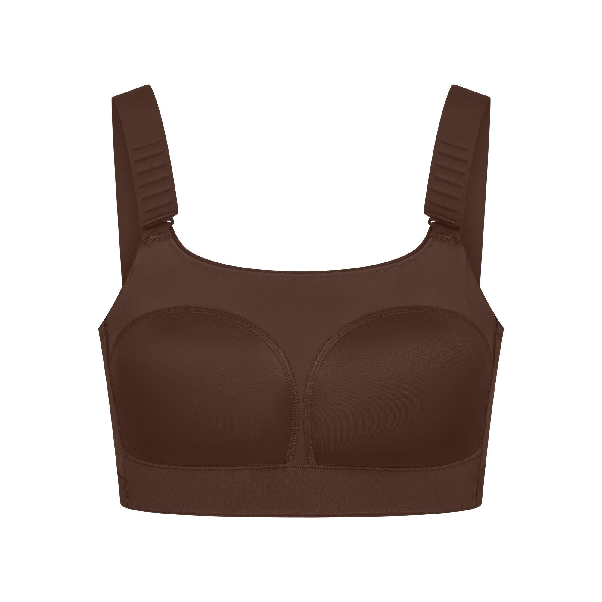 NikeSKIMS MATTE WIDE STRAP BRA - DARK SEPIA - image 20