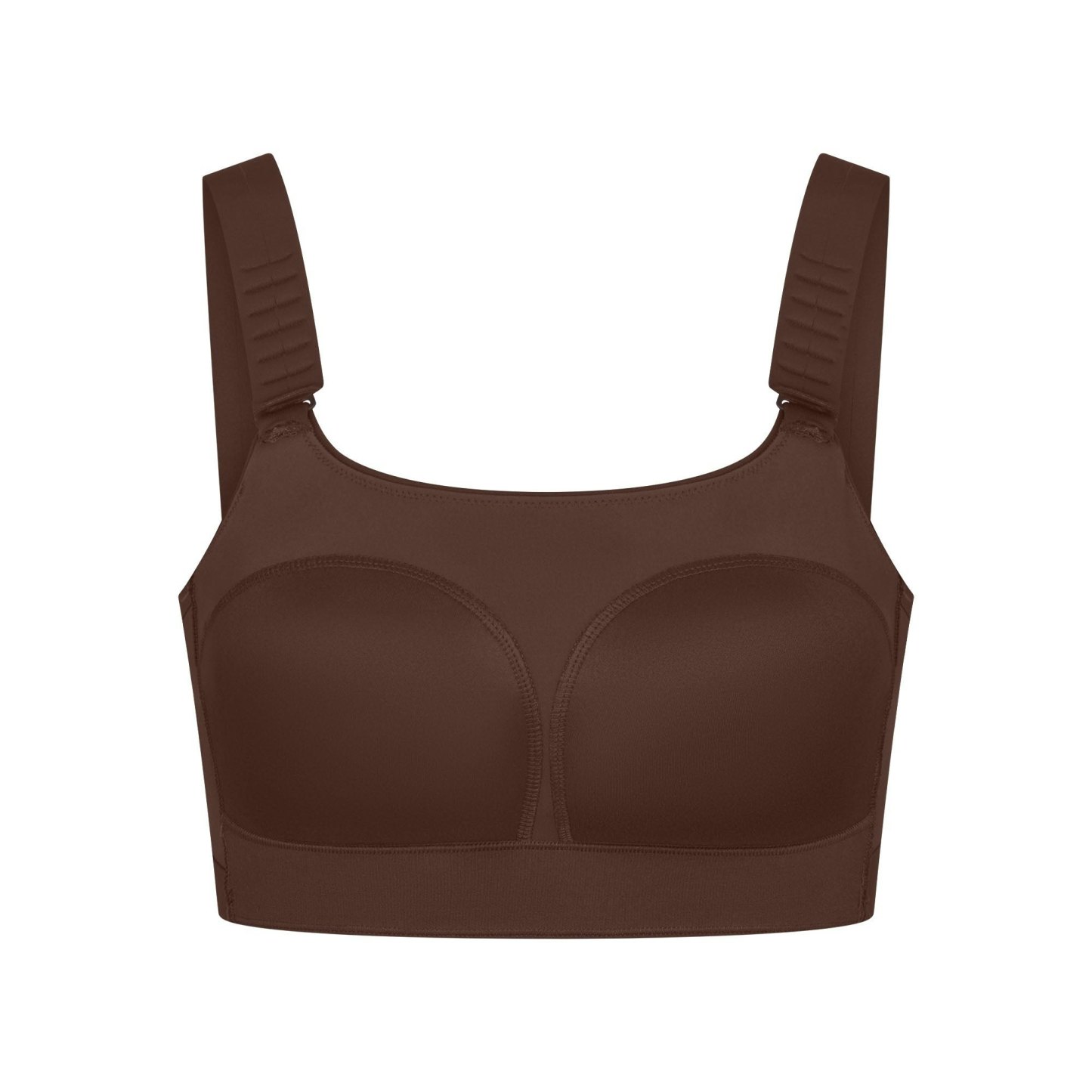 NikeSKIMS MATTE WIDE STRAP BRA - DARK SEPIA - image 20