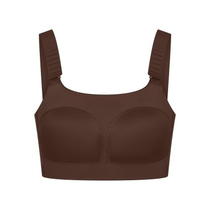 NikeSKIMS MATTE WIDE STRAP BRA - DARK SEPIA - image 20