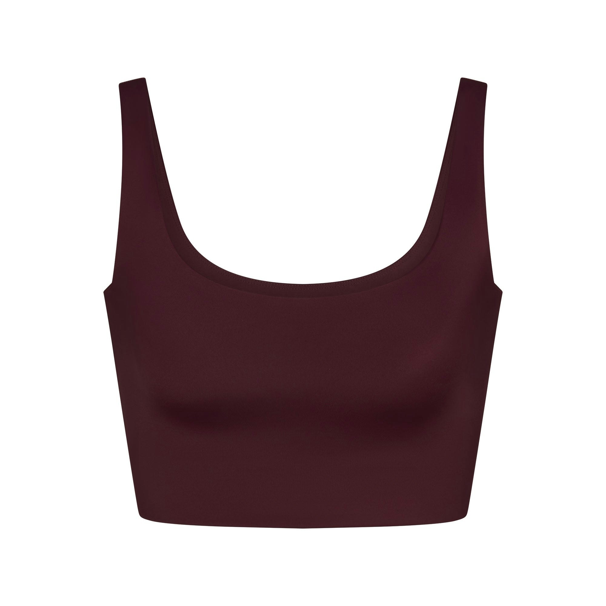 NikeSKIMS SHINE SCOOP NECK BRA TOP - CURRANT - image 33