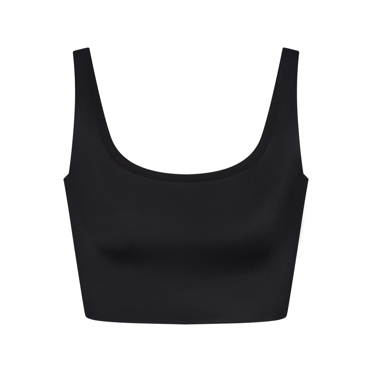 NikeSKIMS SHINE SCOOP NECK BRA TOP - OBSIDIAN - image 7