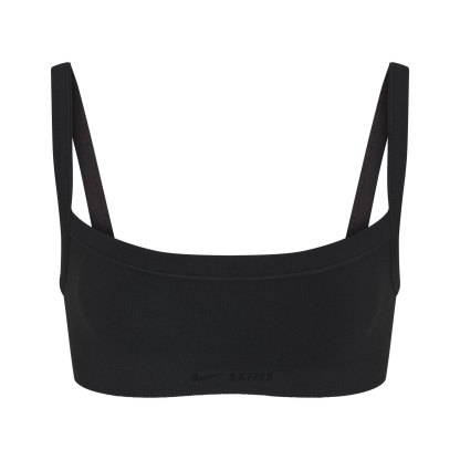 NikeSKIMS VINTAGE SEAMLESS CAMI BRA - OBSIDIAN - image 9