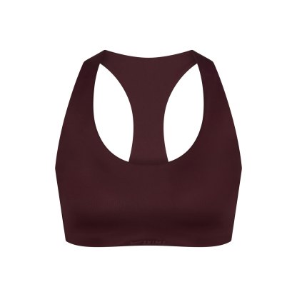 NikeSKIMS SHINE RACER BACK BRA - CURRANT - image 26