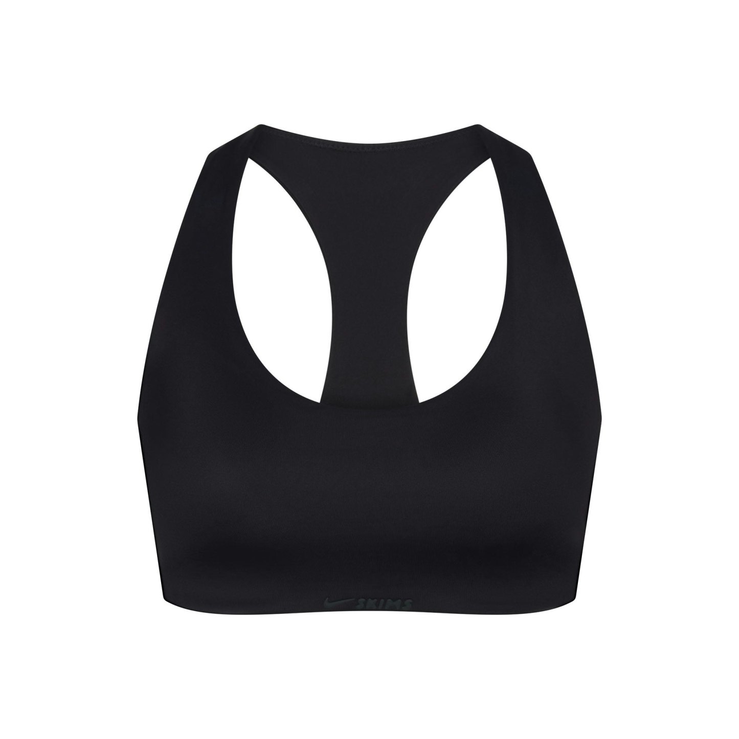 NikeSKIMS SHINE RACER BACK BRA - OBSIDIAN - image 7