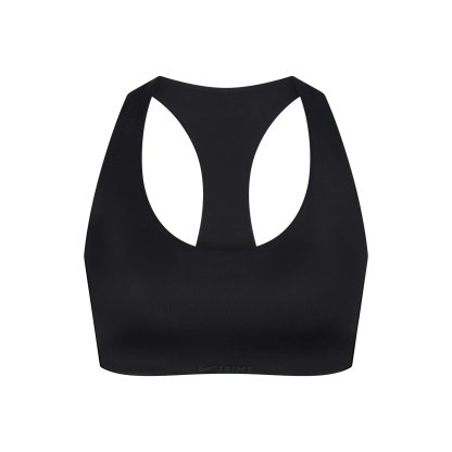 NikeSKIMS SHINE RACER BACK BRA - OBSIDIAN - image 7